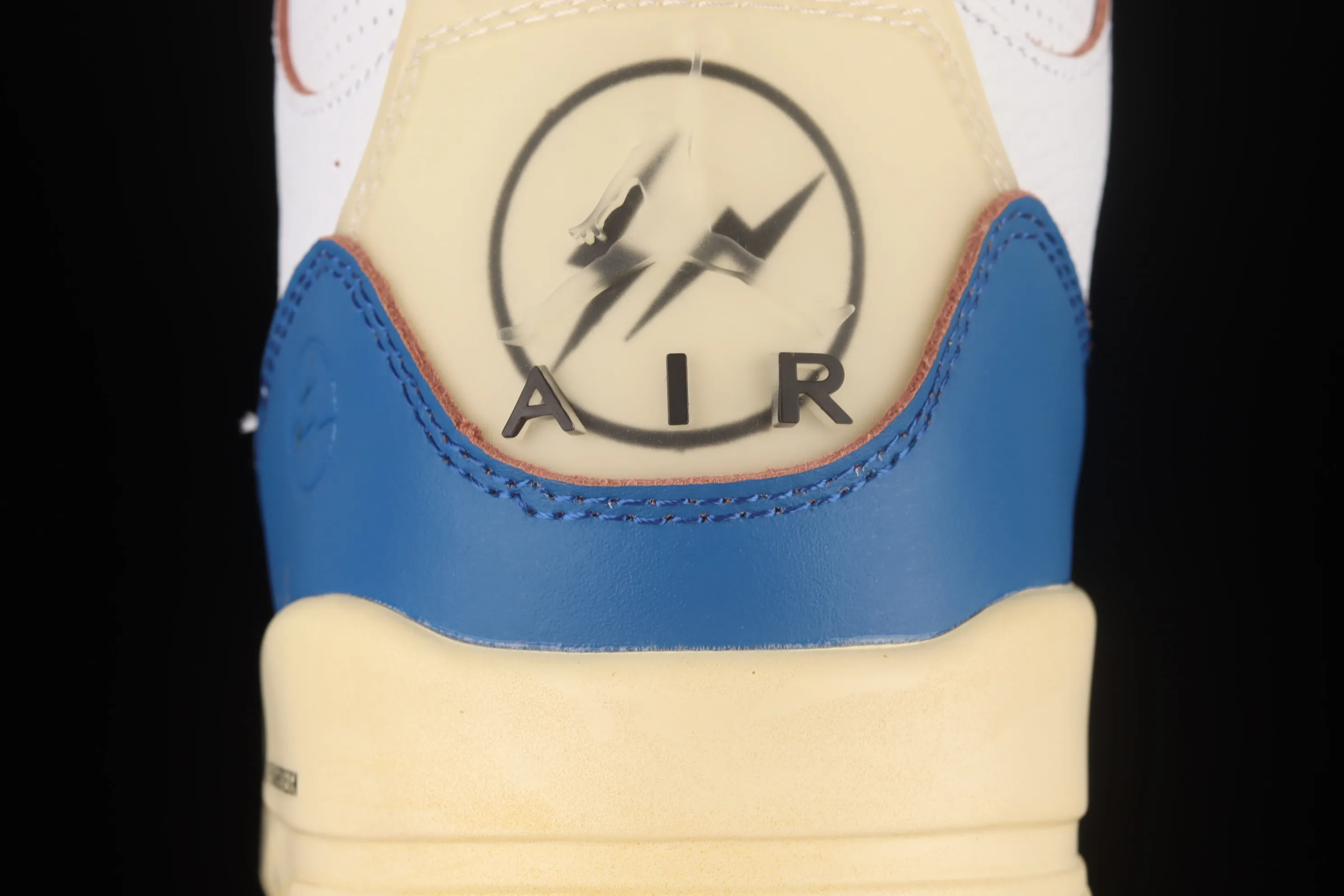 All categories Air Jordan Jordan series basketball shoes Air Jordan 3 Fragment Design x Air Jordan 3 AJ3 Joe 3 Hiroshi Fujiwara white black blue Lightning joint DA3595-100